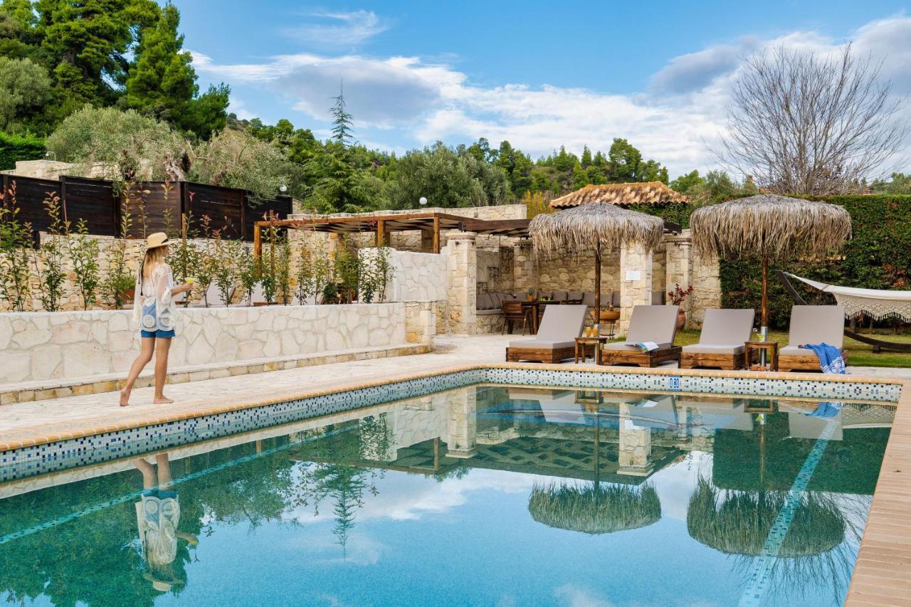 Palmrise Luxury Villas By Travel Pro Services - Nea Skioni Halkidiki Zewnętrze zdjęcie
