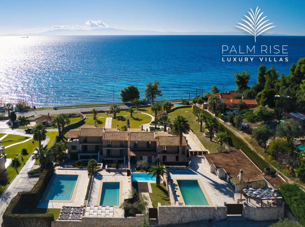 Palmrise Luxury Villas By Travel Pro Services - Nea Skioni Halkidiki Zewnętrze zdjęcie